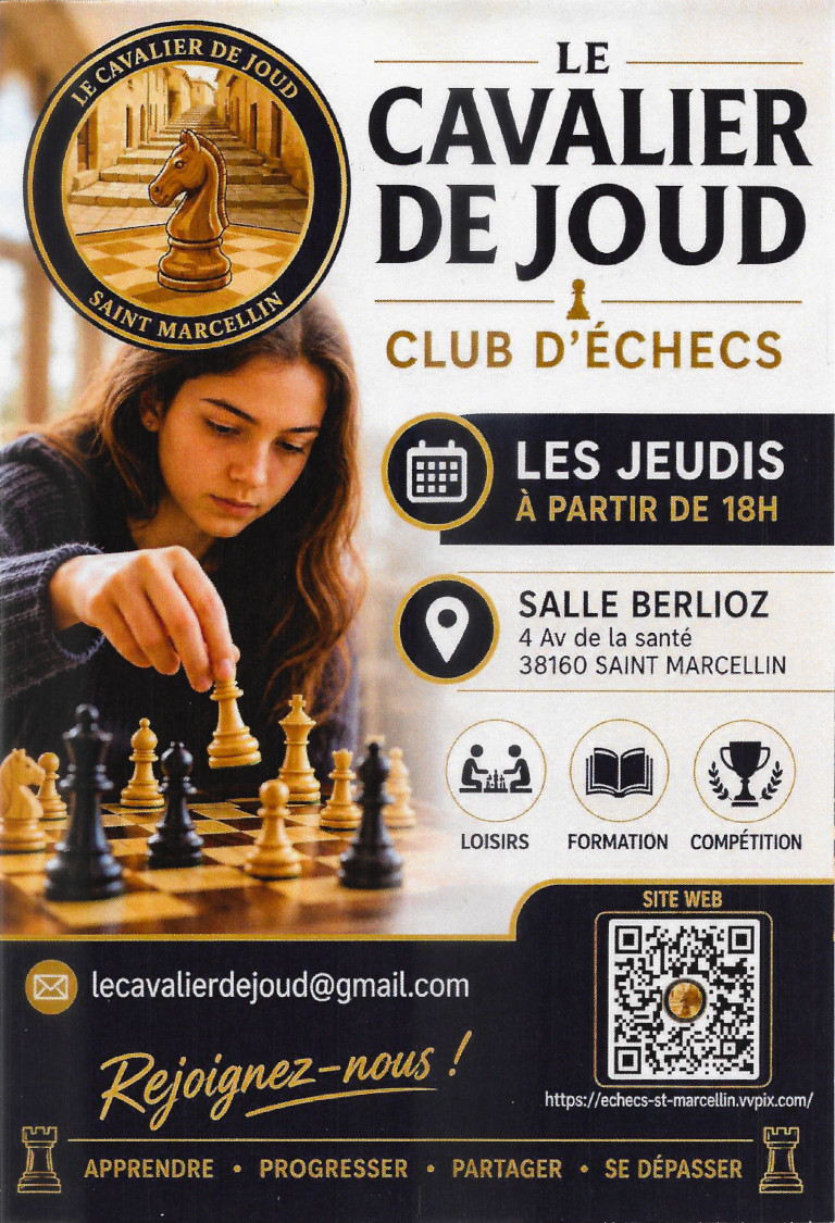 Le cavalier de Joud - le club d'échecs de St Marcellin